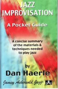 Jazz Improvisation Pocket Guide Haerle Sheet Music Songbook