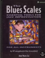 Blues Scales Greenblatt Bb Version Book & Cd Sheet Music Songbook