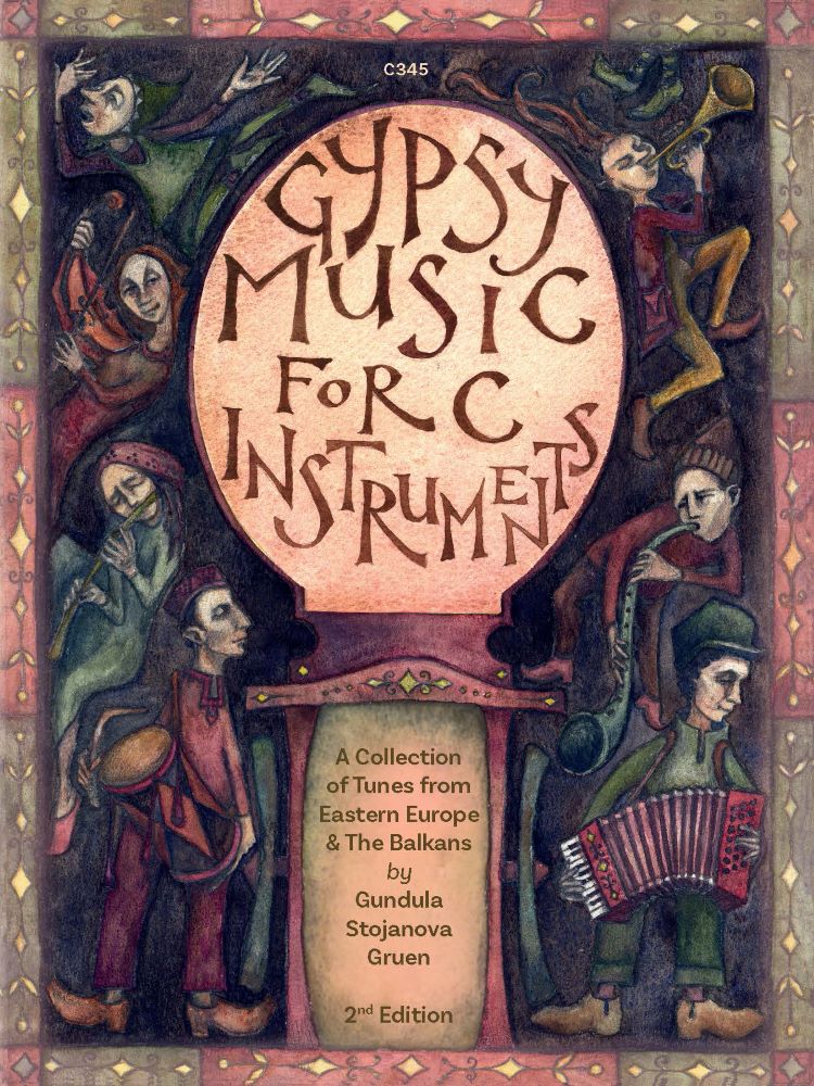 Gypsy Music For C Instruments Gruen Book & Audio Sheet Music Songbook