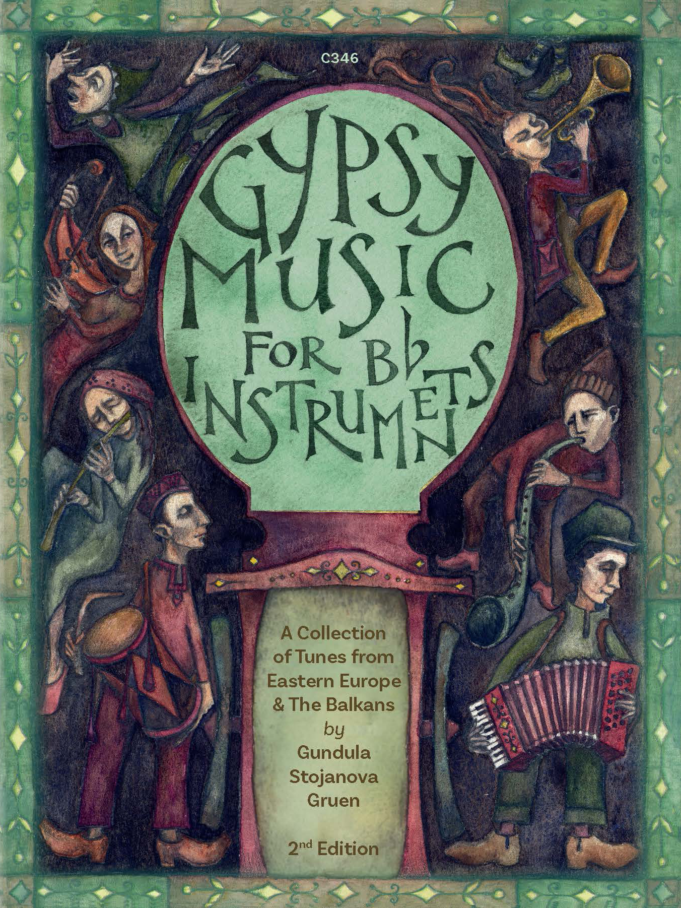 Gypsy Music For Bb Instruments Gruen Book & Audio Sheet Music Songbook