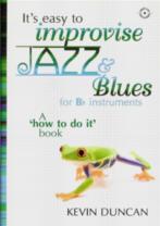 Its Easy To Improvise Jazz & Blues Bb Insts Sheet Music Songbook