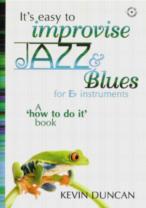 Its Easy To Improvise Jazz & Blues Eb Insts Sheet Music Songbook
