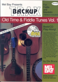 Backup Trax Old Time & Fiddle Tunes Book & Cd Sheet Music Songbook
