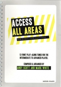 Access All Areas Scott/white Treble Clef Insts +cd Sheet Music Songbook