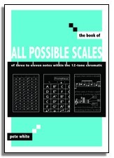 Book Of All Possible Scales White Sheet Music Songbook