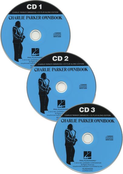 Charlie Parker Omnibook Play Along Cds Sheet Music Songbook