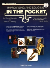 Improvising & Soloing In The Pocket Bass Clef +dvd Sheet Music Songbook