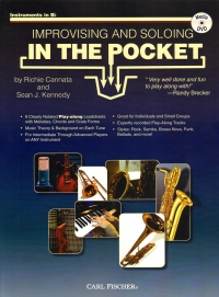 Improvising & Soloing In The Pocket Bb + Dvd Sheet Music Songbook