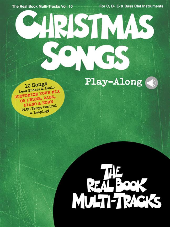 Christmas Songs Play-along Real Book Multi-tracks Sheet Music Songbook