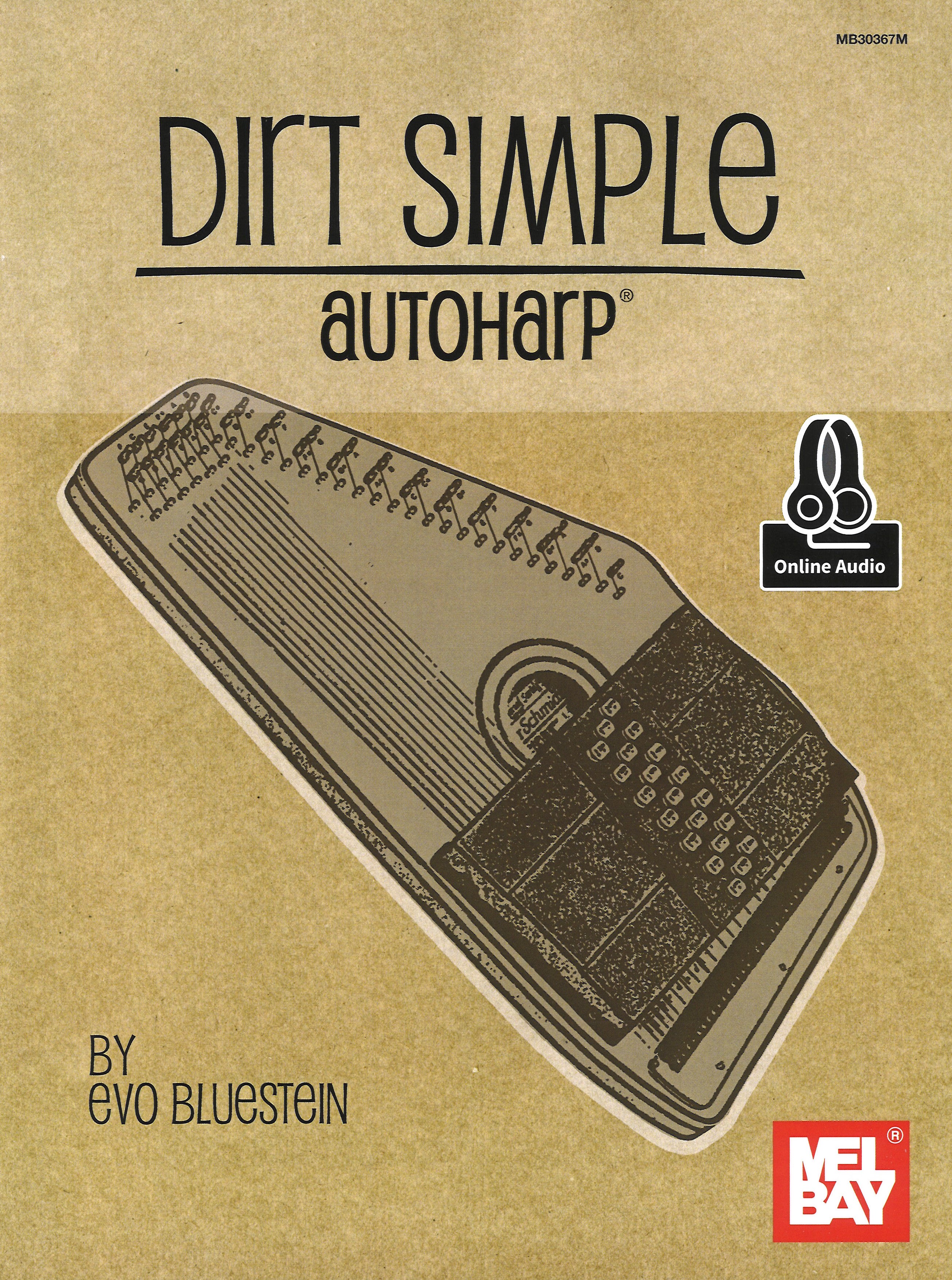 Dirt Simple Autoharp Bluestein Book & Audio Sheet Music Songbook