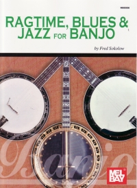 Ragtime Blues & Jazz For Banjo Sokolow Sheet Music Songbook