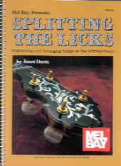 Splitting The Licks Davis Book & Audio Sheet Music Songbook