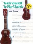 Teach Yourself To Play Ukulele Manus Sheet Music Songbook