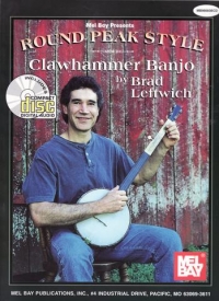 Round Peak Style Clawhammer Banjo Book + Audio Sheet Music Songbook