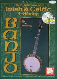 Complete Book Of Irish & Celtic 5 String Banjo+aud Sheet Music Songbook