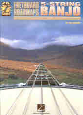 Fretboard Roadmaps 5 String Banjo Sokolow Bk & Cd Sheet Music Songbook