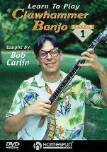 Learn To Play Clawhammer Banjo 1 Carlin Dvd Sheet Music Songbook
