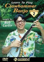 Learn To Play Clawhammer Banjo 2 Carlin Dvd Sheet Music Songbook