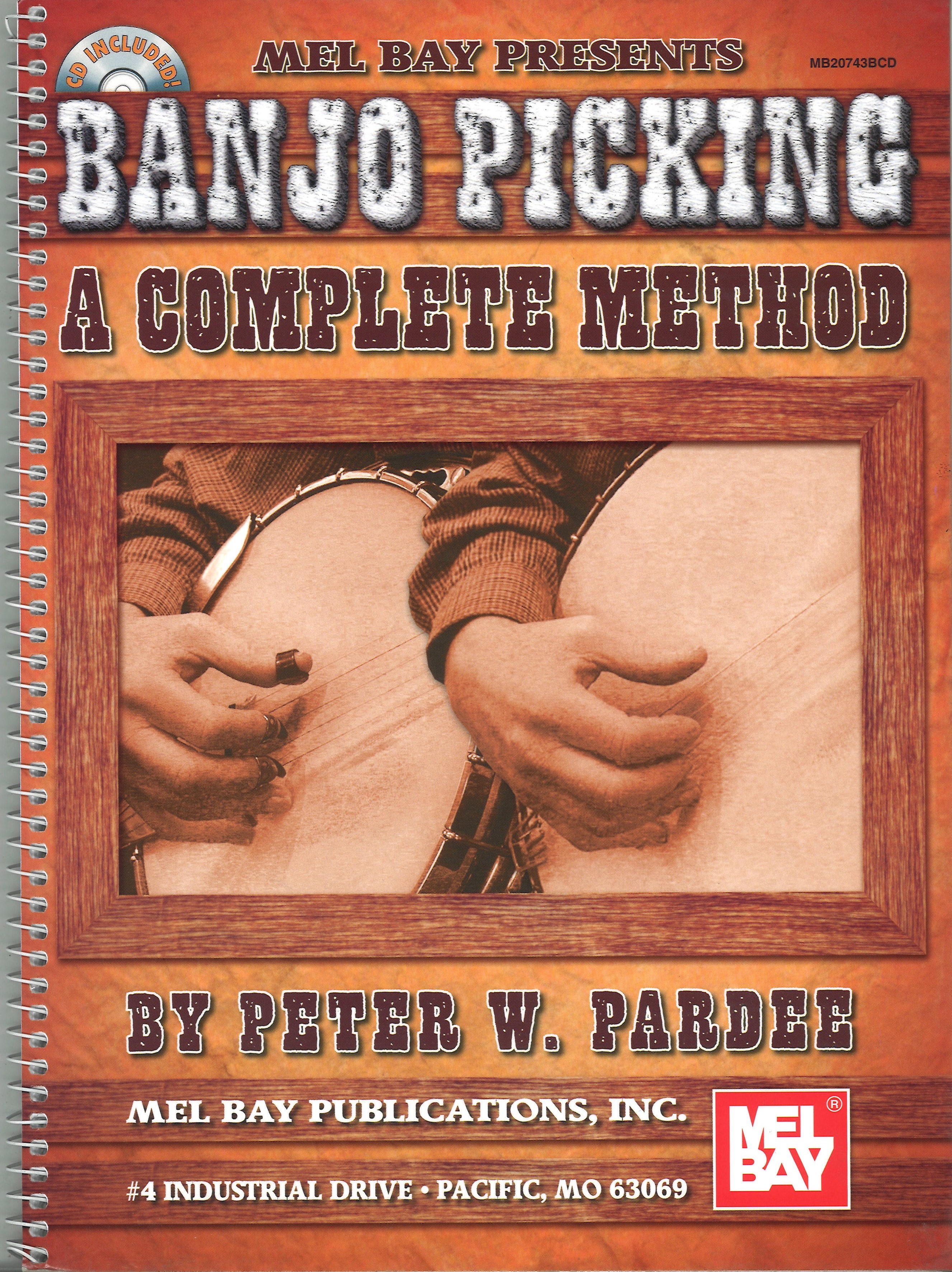 Banjo Picking A Complete Method Peter Pardee Sheet Music Songbook