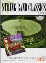 String Band Classics Banjo Flesher Book & Cd Sheet Music Songbook