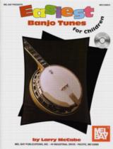 Easiest Banjo Tunes For Children Mccabe Book & Cd Sheet Music Songbook