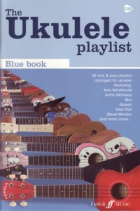 Ukulele Playlist Blue Book Sheet Music Songbook