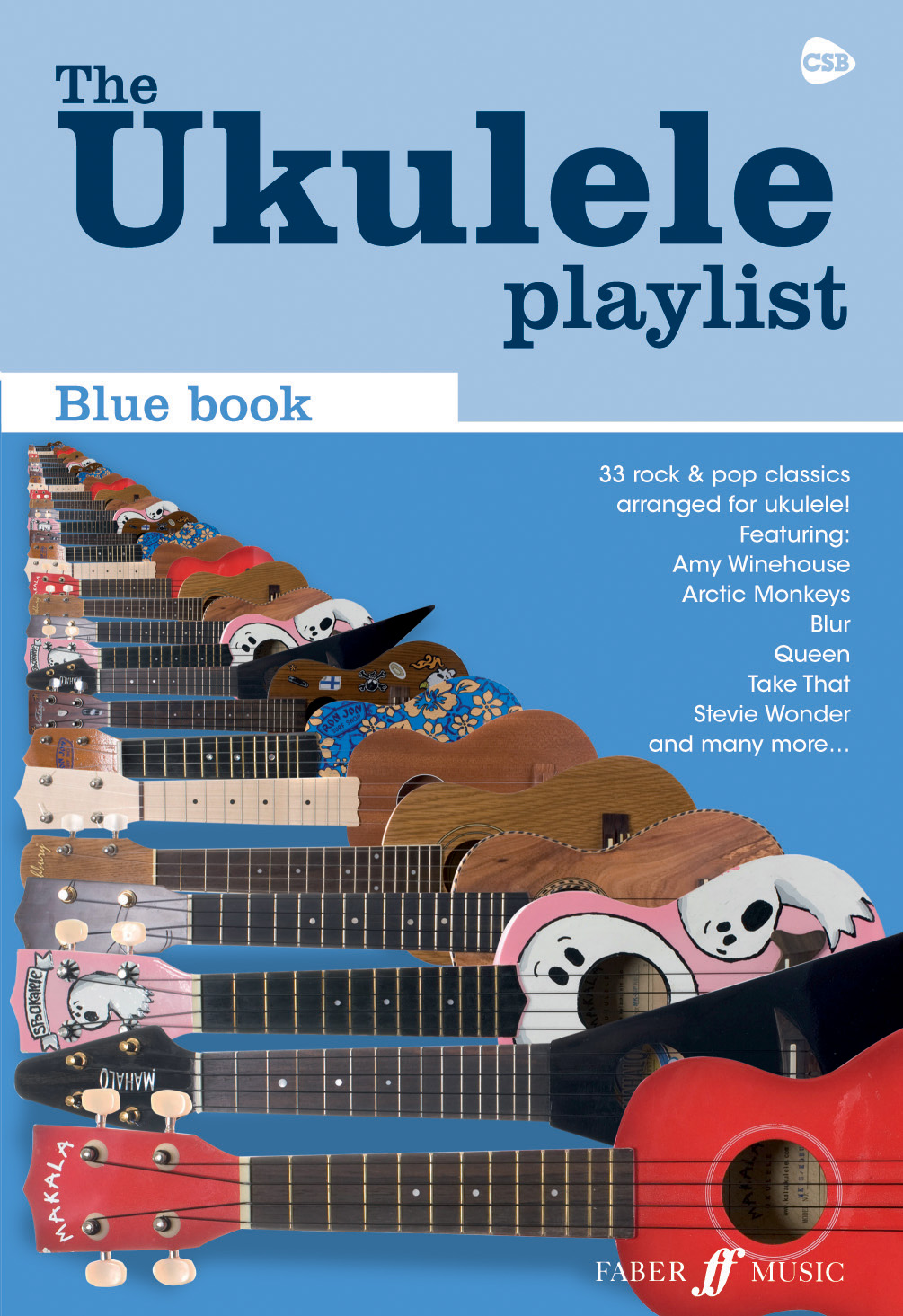 Ukulele Playlist Blue Book Sheet Music Songbook