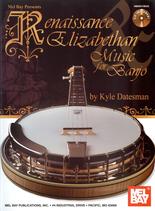 Renaissance & Elizabethan Music For Banjo Book/cd Sheet Music Songbook