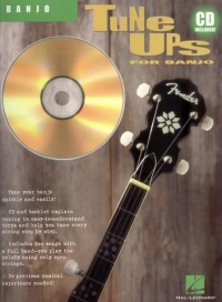 Tune Ups For Banjo Book & Cd Sheet Music Songbook