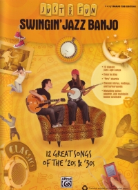 Just For Fun Swingin Jazz Banjo Sheet Music Songbook