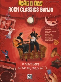 Just For Fun Rock Classics Banjo Sheet Music Songbook