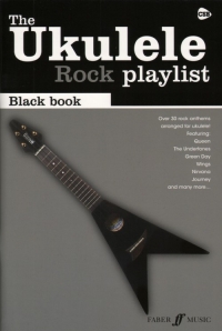 Ukulele Rock Playlist Black Book Sheet Music Songbook
