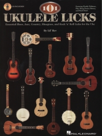101 Ukulele Licks Book & Audio Sheet Music Songbook