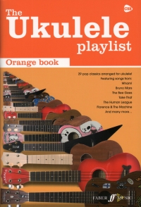 Ukulele Playlist Orange Book Sheet Music Songbook