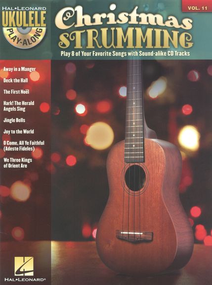 Ukulele Play Along 11 Christmas Strumming + Cd Sheet Music Songbook