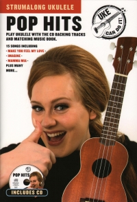 Strumalong Ukulele Pop Hits Uke Can Do It + Cd Sheet Music Songbook