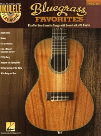 Ukulele Play Along 12 Bluegrass Favorites Book & C Sheet Music Songbook