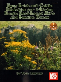 Easy Irish & Celtic Melodies 5 String Banjo + Cd Sheet Music Songbook