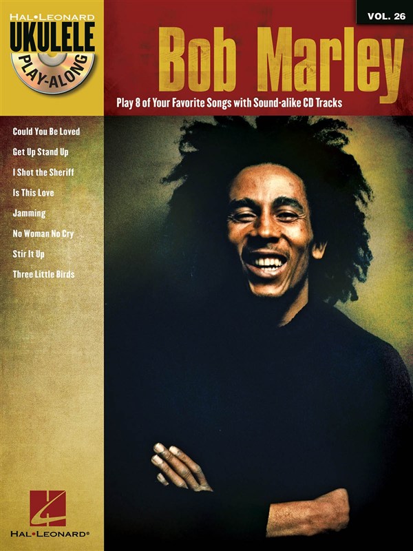 Ukulele Play Along 26 Bob Marley Book & Cd Sheet Music Songbook