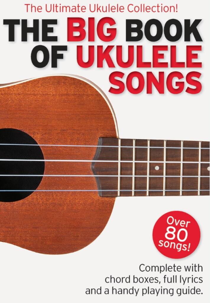 Big Book Of Ukulele Songs Sheet Music Songbook