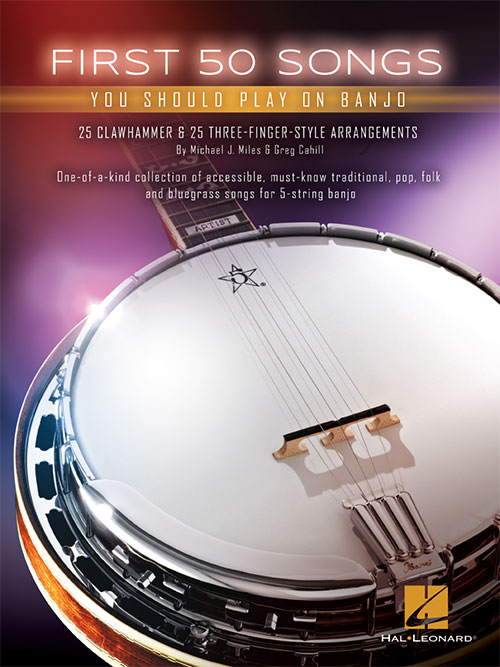 First 50 Songs You Should Play On Banjo Sheet Music Songbook