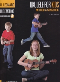 Ukulele For Kids Method & Songbook + Online Sheet Music Songbook