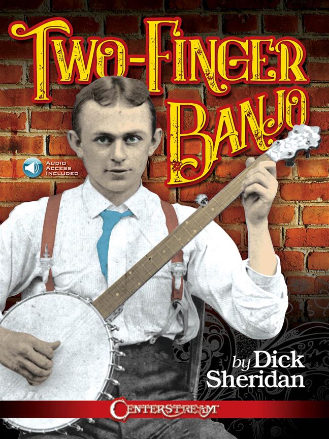 Two Finger Banjo Sheridan Book + Online Sheet Music Songbook
