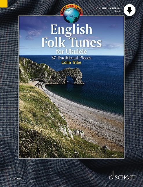 English Folk Tunes For Ukulele Book & Online Audio Sheet Music Songbook