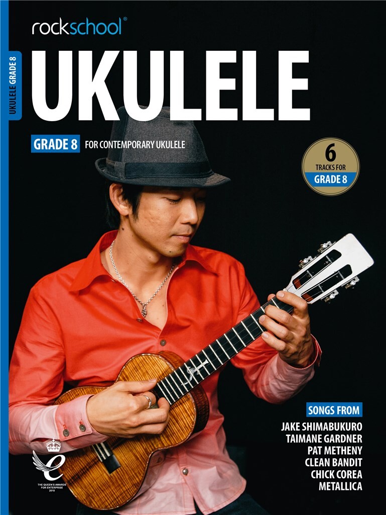 Rockschool Ukulele Grade 8 2020 Book + Online Sheet Music Songbook