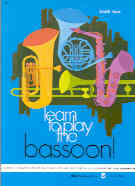 Learn To Play The Bassoon Book 2 Eisenhauer Sheet Music Songbook