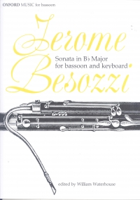 Besozzi Sonata Bassoon Sheet Music Songbook