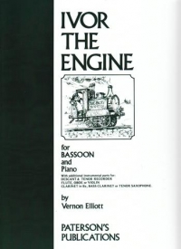 Elliott Ivor The Engine Bassoon & Piano Sheet Music Songbook
