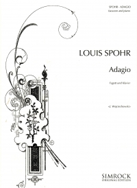 Spohr Adagio Bassoon Sheet Music Songbook