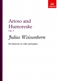 Weissenborn Arioso & Humoresque Op9 Bassoon/cello Sheet Music Songbook